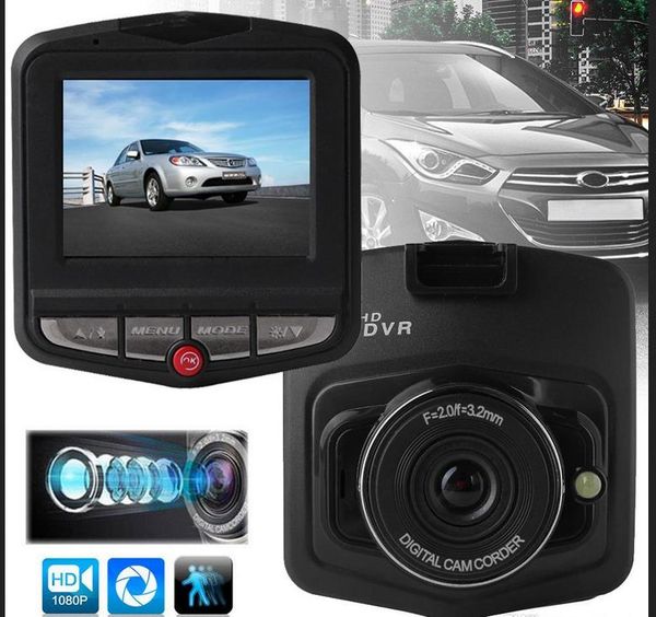 

2.4" mini car dvr camera dashcam full hd1080p gt300 video recorder g-sensor night vision camera 2020 dhl