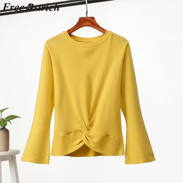 

ostrich womens and blouses slim-fit bell sleeve o-neck sold movement long sleeve popular family blouses woman fashion, White