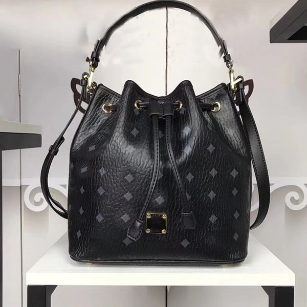 

womens bucket bag handbags bags lady wallet fashion new style genuine leather strap women crossbody bags fast shipping