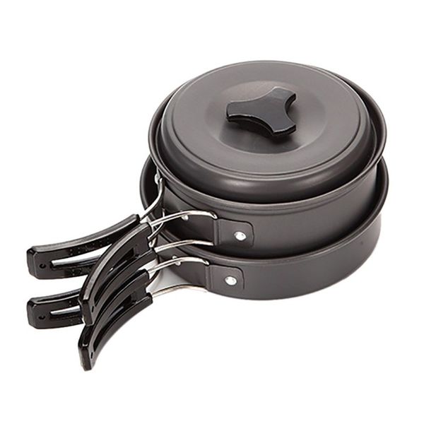 

outdoor camping portable outdoor picnic pots 7pcs sets