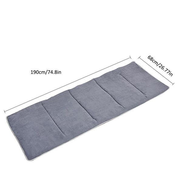 

outdoor camping portable folding sleeping pad outdoor cotton-padded mattress cunshion for collapsible bed camping