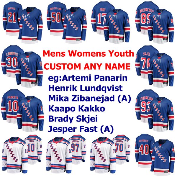

new york rangers jerseys womens artemi panarin jersey henrik lundqvist mika zibanejad kaapo kakko brady skjei hockey jerseys custom stitched, Black;red