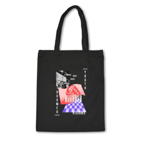 

geometric inspiration design tote bags for women canvas bags letter printing tote casual cloth shoulder bag girls shopper