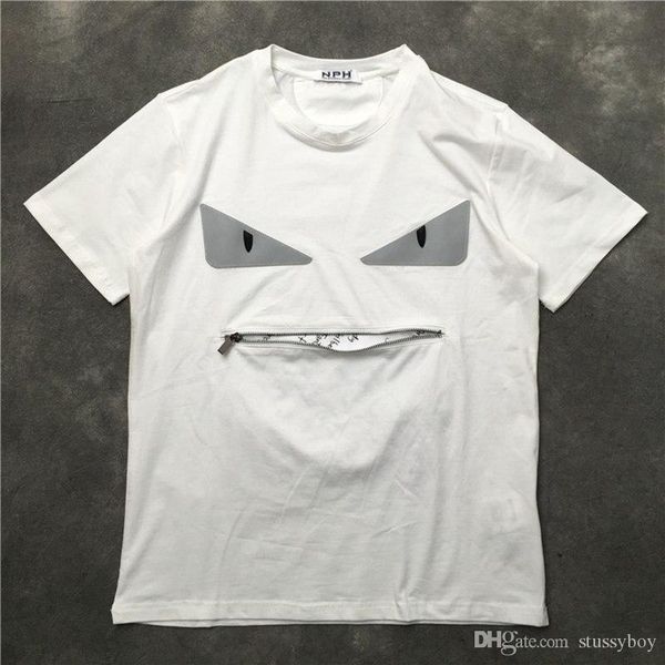 

luxury mens designer t shirts short sleeve fashion mens designer t shirt hip hop fashion men women short sleeve tees, White;black