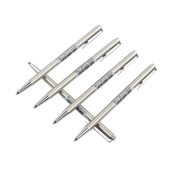 

1pcs zebra brand t-3 original mini ball point pen for pocket notebook metal ballpoint pen blue 0.7mm for office & school, Blue;orange