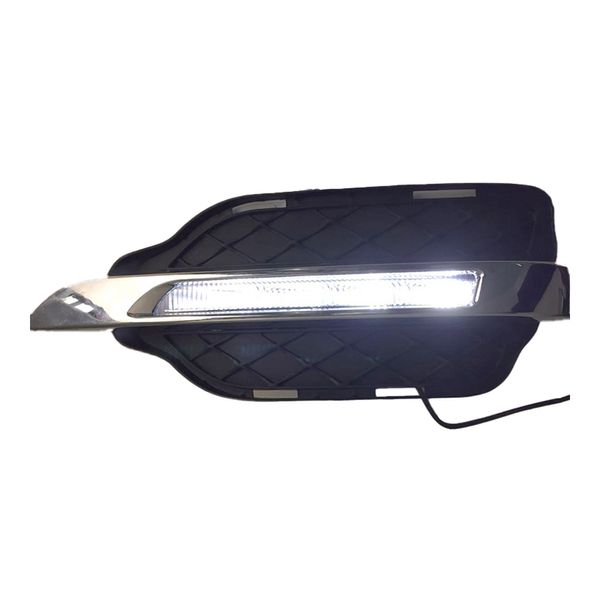 1 Set LED DRL Tagfahrlicht für Mercedes Benz W204 GLK GLK300 GLK350 GLK500 2013 2014 2015 2016 Tageslicht Auto Styling236d