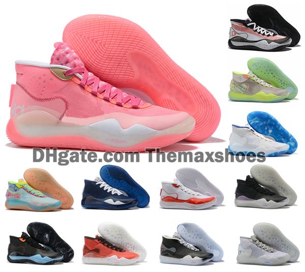 

2020 women boys kids kevin durant kd 12 12s men kd12 xii trainers zoom youth girls women basketball shoes elite sport sneakers 36-40