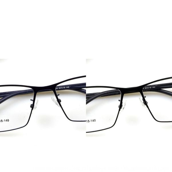 

steel myopia wide myopia simple plain glasses frame business glasses frame, Silver