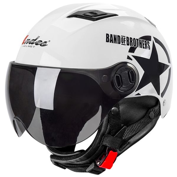 

andes helmet motorcycle riding vintage biker scooter half open face helmet moto casco capacetes motorbike