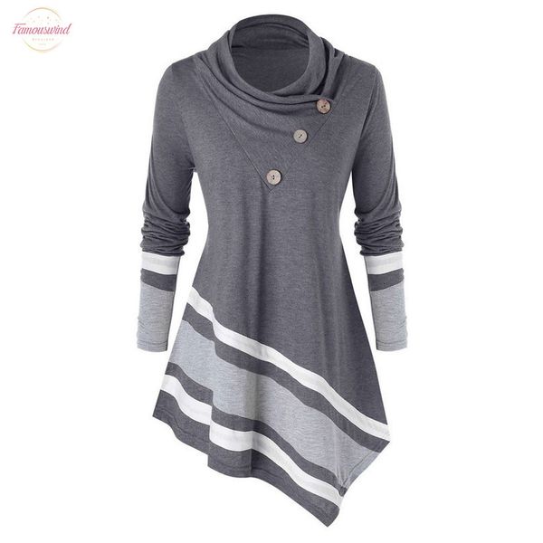 

plus size 5xl fashion turtleneck blouse polyester casual winter ladies striped tunic female womens long sleeve shirt blusas pullover, White