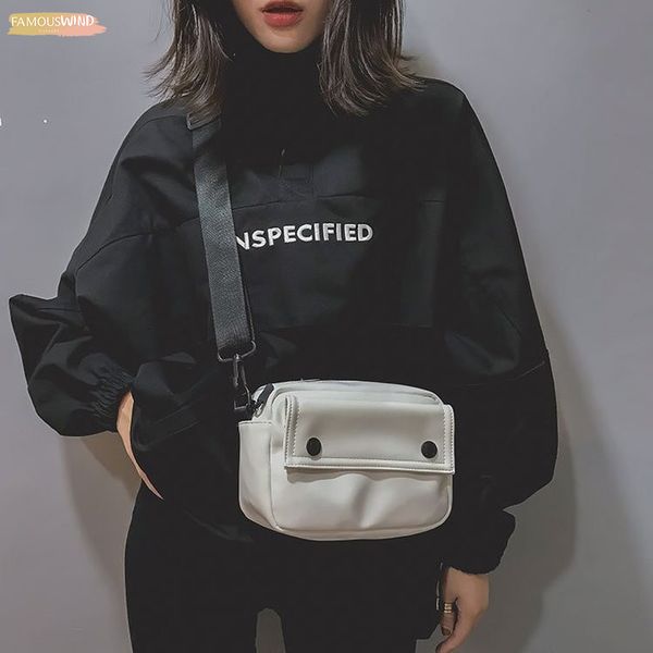 

2020 new korean version of the wild messenger bag fashion solid color girl small square bag simple shoulder bag