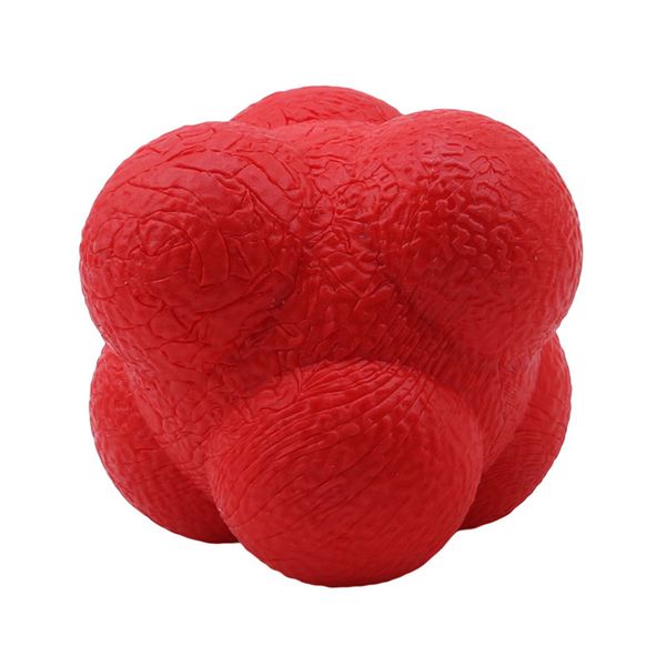 

hexagonal reaction ball silicone agility coordination reflex exercise sports fitness training ball