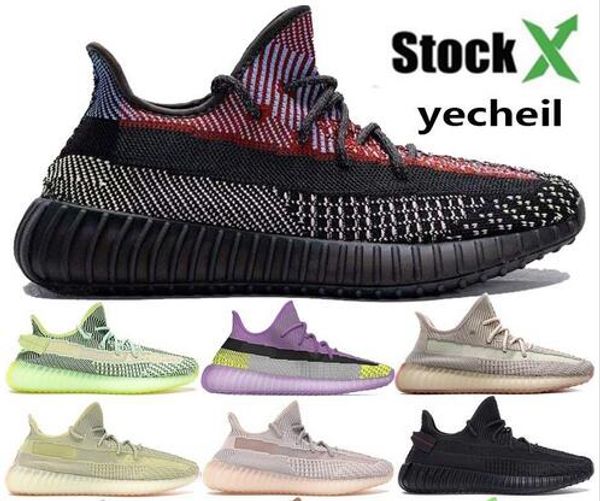 

yecheil yeshaya new kanye west мужские женские кроссовки черные светоотражающие antlia citrin cloud дизайнерские кроссовки кроссовки с короб