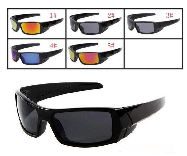 

moq=10pcs summer classic style men's sunglasses new color sunglasses black frame acrylic flame lens uv400good quality, White;black