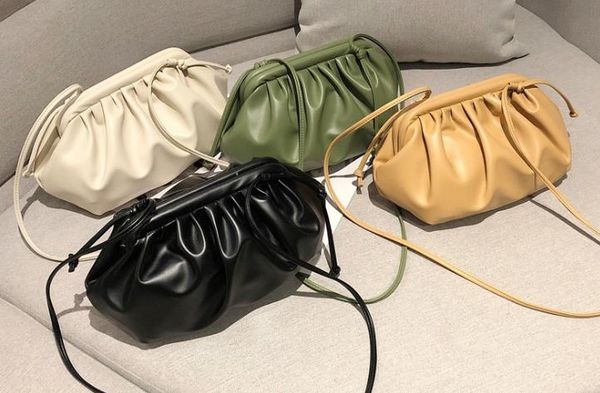 

Designer Handbags Women 2020 New Luxury Messenger Wild Foreign Shoulder Bag Simple Fashion Cloud Bag