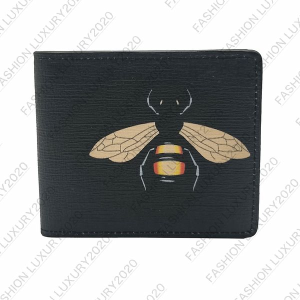 

бесплатная доставка us buyer us delivery мужская и женская кожаная короткая пчелка складной кошелек сумка для карт многоцветная, Red;black