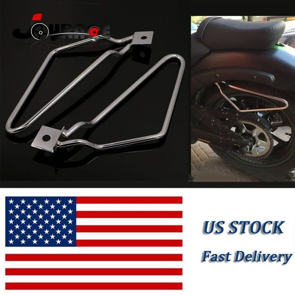 

motorcycle saddlebag support bars brackets for 883 iron xl883n dyna fat bob fxdf