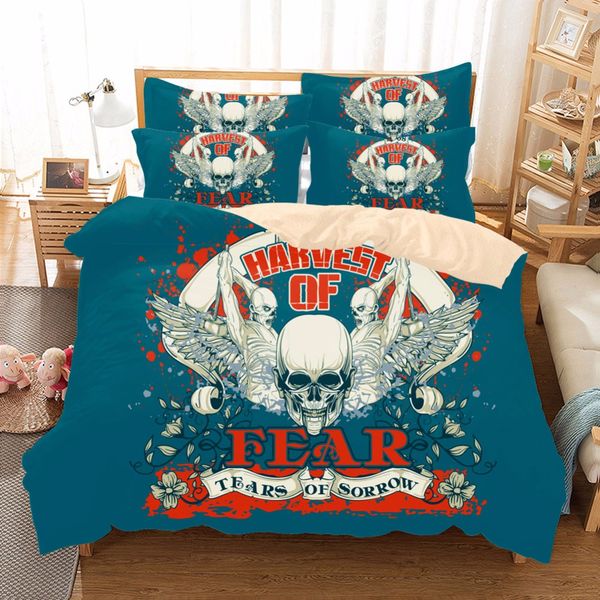 Home Textiles Bedding Set Queen Size Duvet Cover Pillowcase Flat