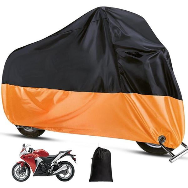 

orange xxxl motorcycle cover waterproof for street wholesale glide touring q0e0