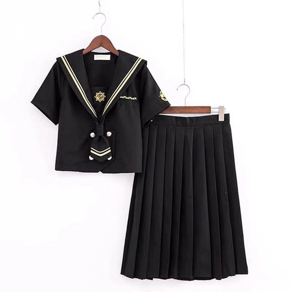 

2020 японский jk униформа высокое качество ветер военно-морской матрос костюм класс обслуживания униформа школа женский воротник, White