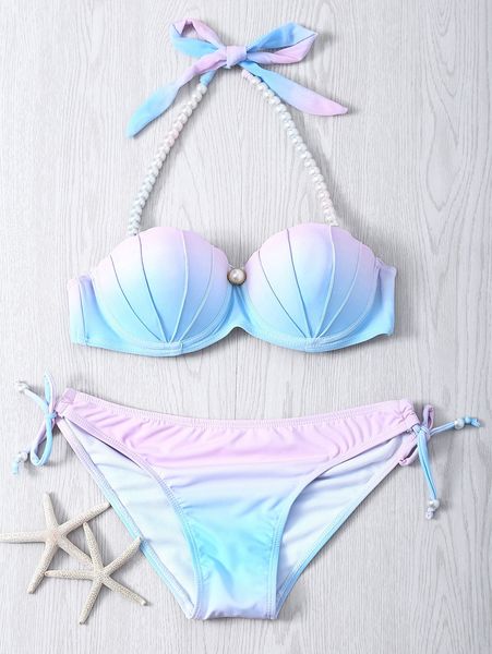 

2020 split shell female 2020 split shell swimsuit bikini swimsuit bikini female, White;black