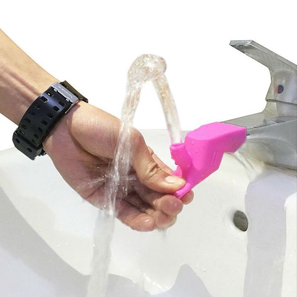 

silicone water faucet tap sink extender for kids bathroom hand washing lb88