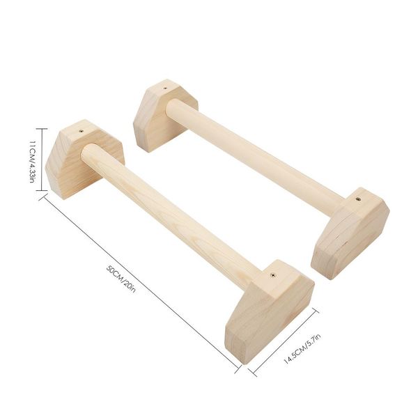 

fitness push-up stands bars sport gym exercise training chest h shaped wooden calisthenics handstand parallel bar double rod