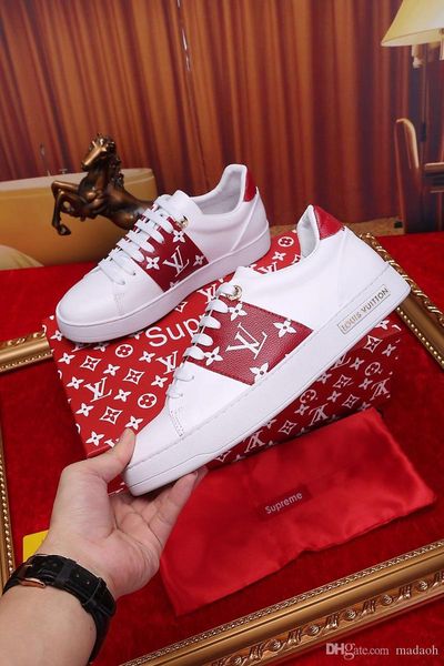 

18ss luxury brands men обуви платформа квартиры парусиновых туфлях men толстым дном mens платформа vulcanized обувь повседневная дышащая обу, Black