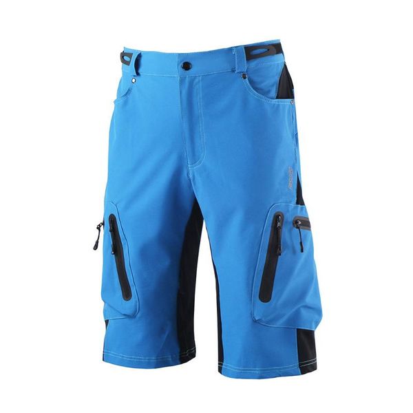 

lixada running shorts cycling biking pants breathable sports loose fit shorts fitness sportswear with zippered pockets, White;black