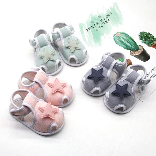 

first walkers 2021 baby shoes infant prewalker printing stars applique single born sneaker girls boy anti-slip
