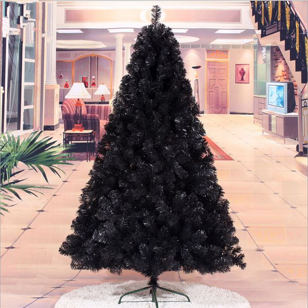 

1.8 m / 180cm black christmas tree christmas gift encryption tree decoration and gifts decoration