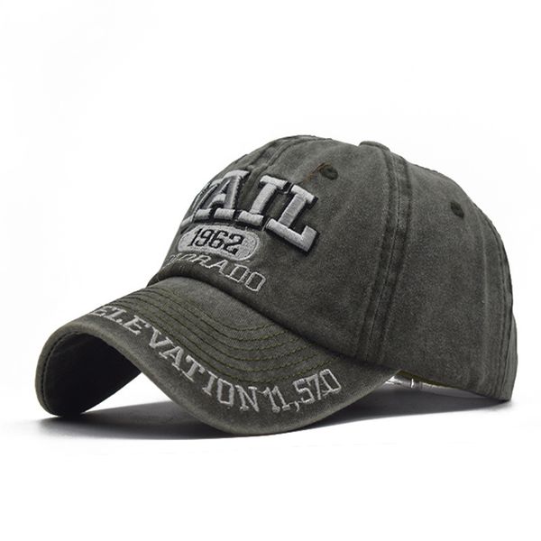 

2020 new cotton made old washed 1962 embroidery baseball cap outdoor korean version of the sun hat summer male cap, Blue;gray