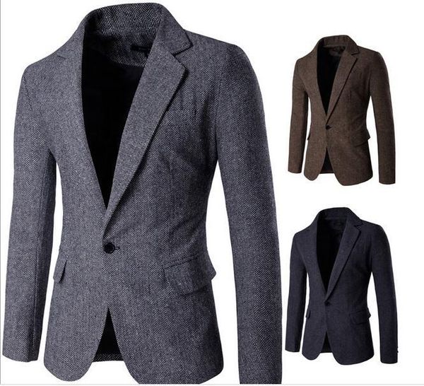 

бизнес повседневную одежду для плюс размер мужские костюмы британский новобрачной дикие мужчины блейзеры зима персонализовать хлопок мужчины, White;black