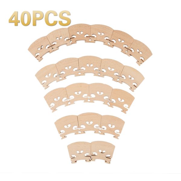 

скрипка 1/8 скрипка мост кленового дерева замена скрипки аксессуары часть высокого качества новый набор