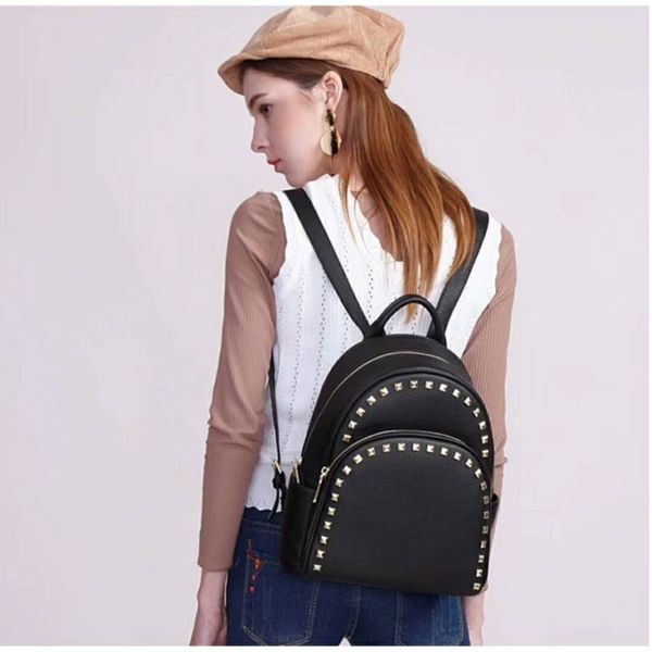 

2019 de igner fa hion women backpack mini women me enger bag multi function mall backpack female ladie houlder bag girl pur e wallet