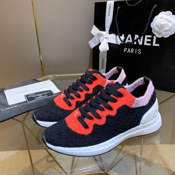 

ladies designer, casual sports shoes, fashionable high-quality and comfortable wild casual shoes, various colors with boxesas