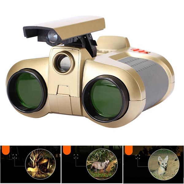 

children's binoculars 4 x 30 with lights night vision toy science education puzzle