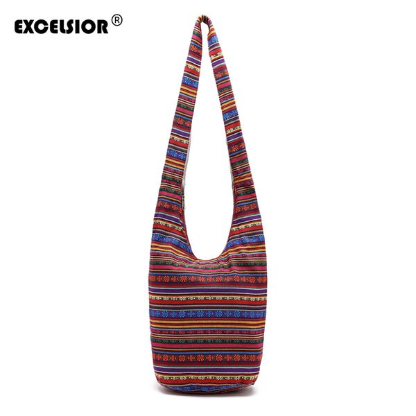 

excelsior 2020 women's bags casual handbags for female canvas messenger ladies handbag linen bags bolsa for female