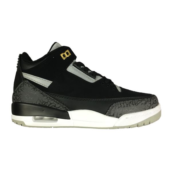 

tinker 3s black cement three grey elephant print basketball shoes new 2019 sneakers mens trainers michael sports