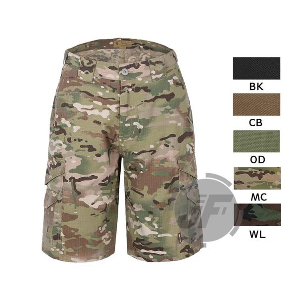 

tactical all weather outdoor camo short pants assult combat trouser emersongear bdu gear pants shooting hunting clothing, Camo;black