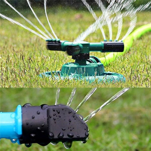 

sprinklers plastic lawn watering sprinkler head adjustable garden spray nozzle automatic water sprinklers 360°rotation #j3s