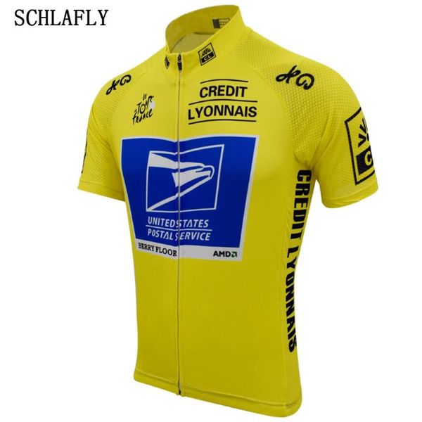 

racing jackets france cycling jersey summer short sleeve yellow bike wear pro road mountain clothing schlafly, Black;red