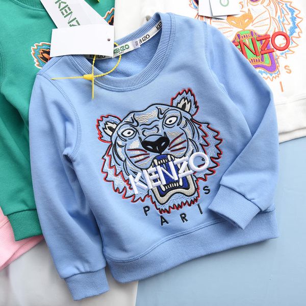 

2020new kids sweatshirt pattern girls pullovers active letters boys hoodies brand kids clothes childrens long sleeves, Black