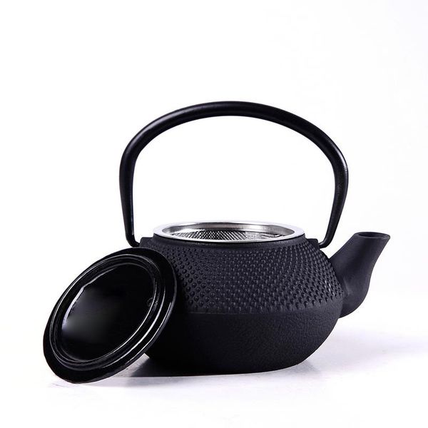 New alta qualidade 300ml Mini Atacado Cast Iron Kettle Teapot Tea Set Preferências Vendas direto da fábrica