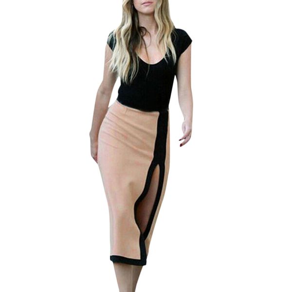 

women summer dress casual short sleeve solid female womens office dresses woman short dress outfits, Black;gray