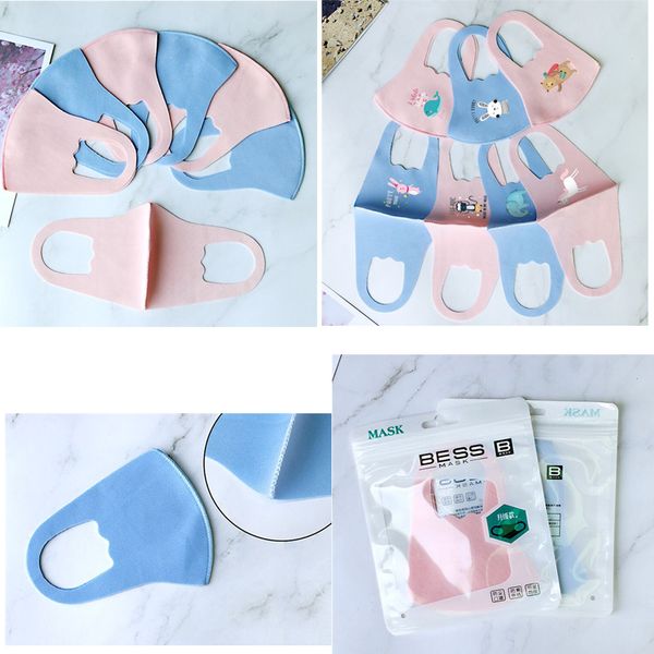

masques mix colors kids cartoon printed 3d dustproof mask facial cover masks anti-dust breathable and comfortable mask