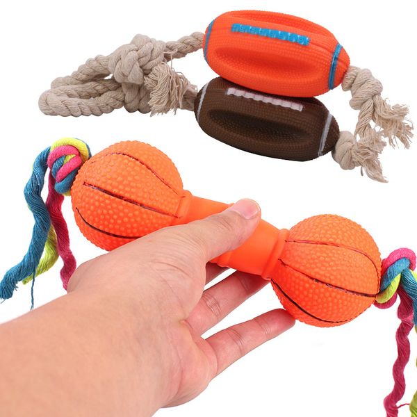 

пэт тедди веревку резиновый молярный игрушка футбол собака игрушка пэт интерактивный мяч игрушки резиновые зубы чистый мяч обучение футбол и