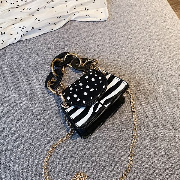 

2019 new pattern mini- small bag ins exceed fire mouth red chain crocodile wen chao portable oblique satchel
