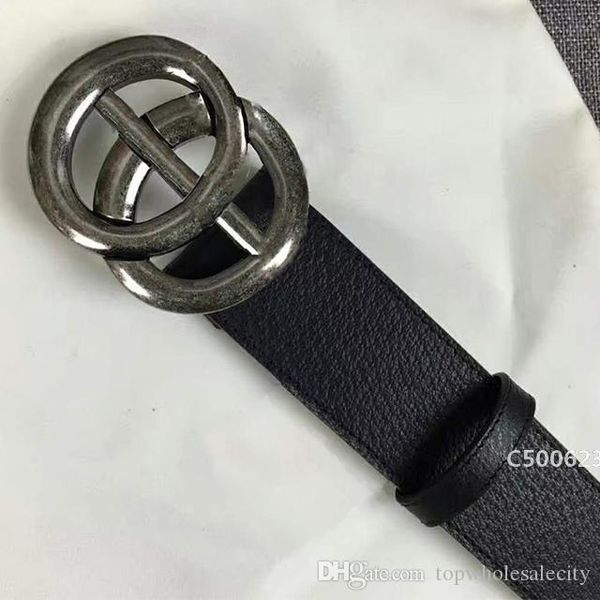 

2019 business waistbands imports really leather fashion big hoof footwear men's strap belts with box, Black;brown