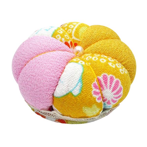

printed pincushions for sewing with wristband, cute wrist pin cushion for daily needlework, style pumpkin shaped, Black